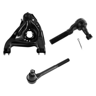 TRQ® - Front Driver Side Lower Control Arm with Ball Joint and Tie Rod End Kit