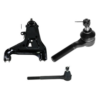 TRQ® - Front Driver Side Lower Control Arm with Ball Joint and Tie Rod End Kit
