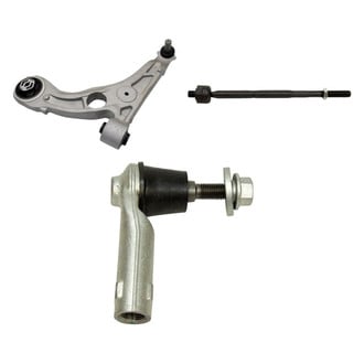 TRQ® - Front Driver Side Lower Control Arm with Ball Joint and Tie Rod End Kit