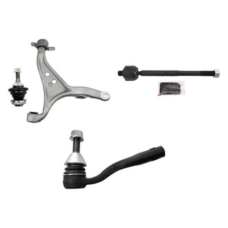 TRQ® - Front Driver Side Lower Control Arm and Tie Rod End Kit