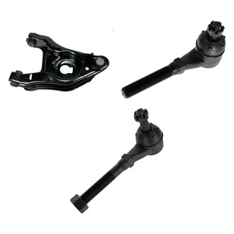 TRQ® - Front Driver Side Lower Control Arm with Ball Joint and Tie Rod End Kit