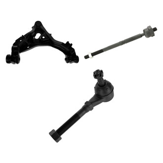 TRQ® - Front Driver Side Lower Control Arm with Ball Joint and Tie Rod End Kit