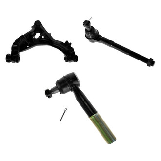 TRQ® - Front Driver Side Lower Control Arm with Ball Joint and Tie Rod End Kit