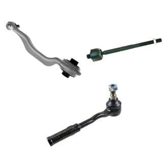 TRQ® - Front Driver Side Lower Control Arm with Ball Joint and Tie Rod End Kit