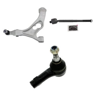 TRQ® - Front Driver Side Lower Control Arm with Ball Joint and Tie Rod End Kit