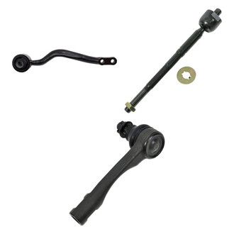 TRQ® - Front Driver Side Lower Control Arm and Tie Rod End Kit