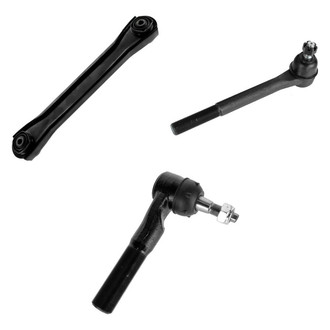 TRQ® - Front Driver Side Lower Control Arm and Tie Rod End Kit