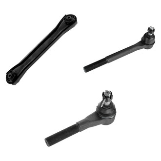 TRQ® - Front Driver Side Lower Control Arm and Tie Rod End Kit