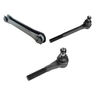 TRQ® - Front Driver Side Lower Control Arm and Tie Rod End Kit
