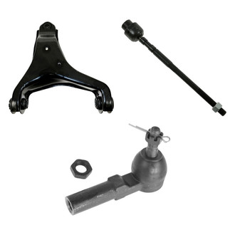 TRQ® - Front Driver Side Lower Control Arm and Tie Rod End Kit