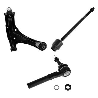 TRQ® - Front Driver Side Lower Control Arm with Ball Joint and Tie Rod End Kit