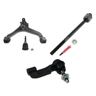 TRQ® - Front Driver Side Lower Control Arm and Tie Rod End Kit