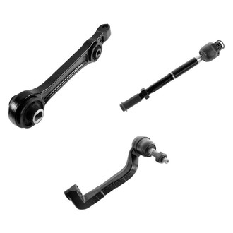 TRQ® - Front Driver Side Lower Control Arm and Tie Rod End Kit