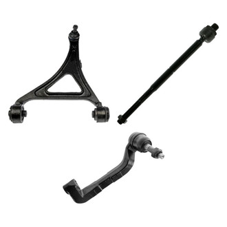 TRQ® - Front Driver Side Lower Control Arm with Ball Joint and Tie Rod End Kit