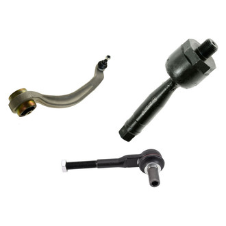 TRQ® - Front Driver Side Lower Control Arm with Ball Joint and Tie Rod End Kit