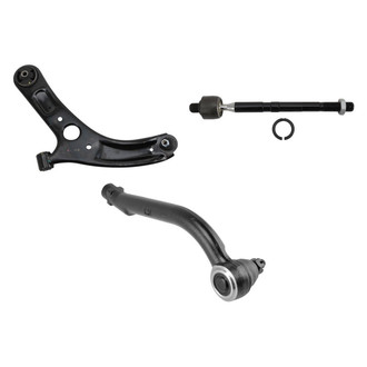 TRQ® - Front Driver Side Lower Control Arm with Ball Joint and Tie Rod End Kit