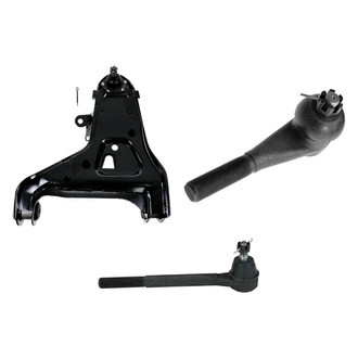 TRQ® - Front Driver Side Lower Control Arm with Ball Joint and Tie Rod End Kit