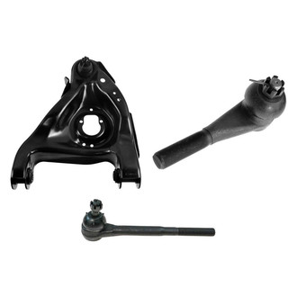 TRQ® - Front Driver Side Lower Control Arm with Ball Joint and Tie Rod End Kit