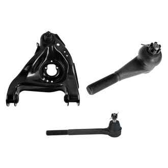 TRQ® - Front Driver Side Lower Control Arm with Ball Joint and Tie Rod End Kit