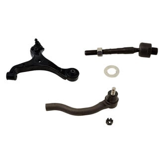 TRQ® - Front Driver Side Lower Control Arm with Ball Joint and Tie Rod End Kit