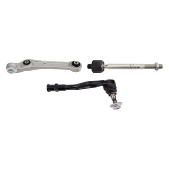 TRQ® - Front Driver Side Lower Control Arm and Tie Rod End Kit