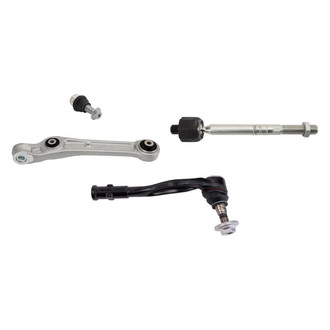 TRQ® - Front Driver Side Lower Control Arm and Tie Rod End Kit
