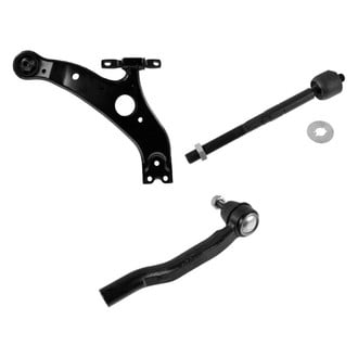TRQ® - Front Driver Side Lower Control Arm and Tie Rod End Kit