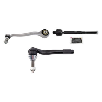 TRQ® - Front Driver Side Lower Control Arm with Ball Joint and Tie Rod End Kit