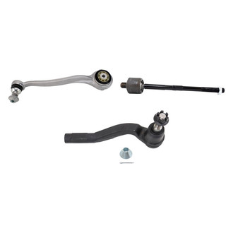 TRQ® - Front Driver Side Lower Control Arm with Ball Joint and Tie Rod End Kit