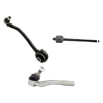TRQ® - Front Driver Side Lower Control Arm with Ball Joint and Tie Rod End Kit