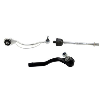 TRQ® - Front Driver Side Lower Control Arm with Ball Joint and Tie Rod End Kit