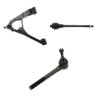 TRQ® - Front Driver Side Lower Control Arm with Ball Joint and Tie Rod End Kit