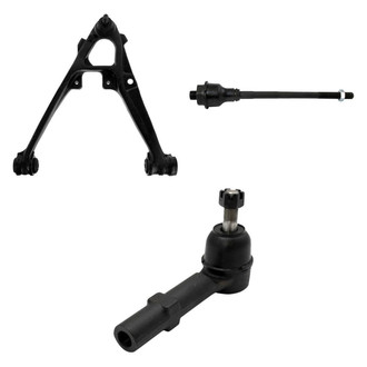 TRQ® - Front Driver Side Lower Control Arm with Ball Joint and Tie Rod End Kit