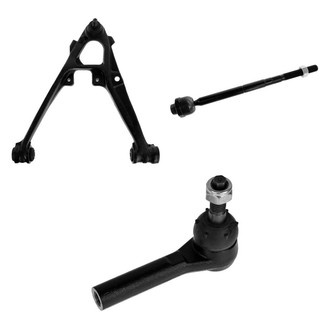 TRQ® - Front Driver Side Lower Control Arm with Ball Joint and Tie Rod End Kit