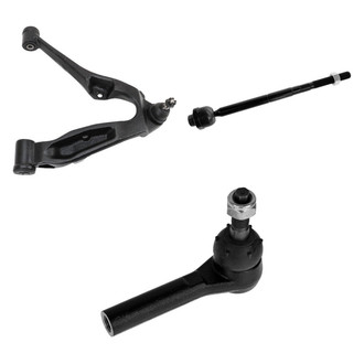 TRQ® - Front Driver Side Lower Control Arm with Ball Joint and Tie Rod End Kit