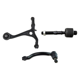 TRQ® - Front Driver Side Lower Control Arm and Tie Rod End Kit