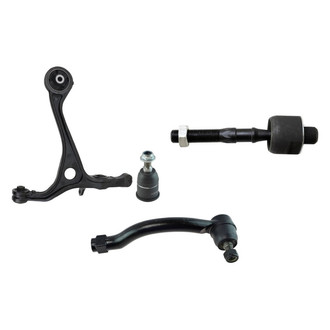 TRQ® - Front Driver Side Lower Control Arm and Tie Rod End Kit