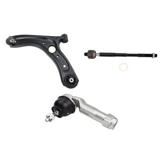 TRQ® - Front Driver Side Lower Control Arm with Ball Joint and Tie Rod End Kit