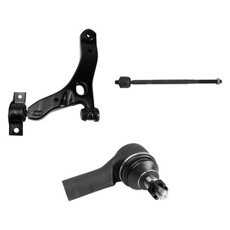 TRQ® - Front Driver Side Lower Control Arm and Tie Rod End Kit