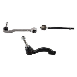 TRQ® - Front Driver Side Lower Control Arm with Ball Joint and Tie Rod End Kit
