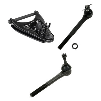 TRQ® - Front Driver Side Lower Control Arm with Ball Joint and Tie Rod End Kit