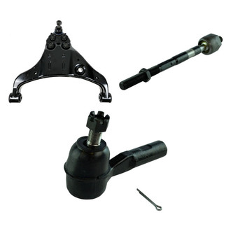 TRQ® - Control Arm and Tie Rod End Kit