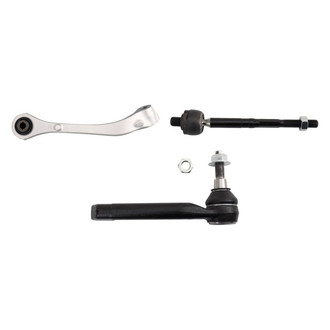 TRQ® - Front Passenger Side Lower Control Arm and Tie Rod End Kit