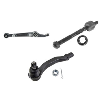 TRQ® - Front Passenger Side Lower Control Arm and Tie Rod End Kit