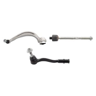 TRQ® - Front Passenger Side Lower Control Arm with Ball Joint and Tie Rod End Kit