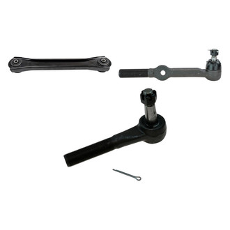 TRQ® - Front Passenger Side Lower Control Arm and Tie Rod End Kit