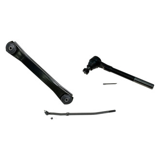 TRQ® - Front Passenger Side Lower Control Arm and Tie Rod End Kit