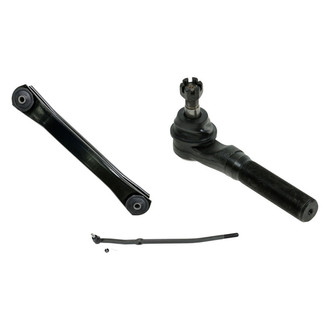 TRQ® - Front Passenger Side Lower Control Arm and Tie Rod End Kit
