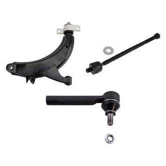 TRQ® - Front Passenger Side Lower Control Arm and Tie Rod End Kit