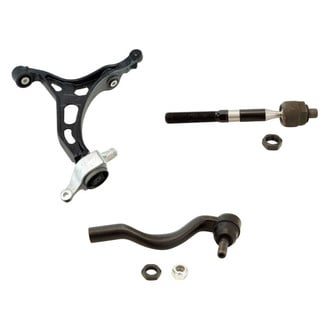 TRQ® - Front Passenger Side Lower Control Arm and Tie Rod End Kit